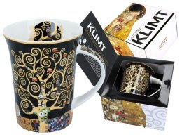 KUBEK do kawy na herbatę ozdobny 350 ml na prezent G. Klimt Drzewo życia