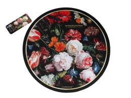 Podkładka na stół okrągła - Jan Davidszoon de Heem, Kwiaty (CARMANI)