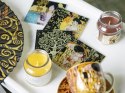 ZESTAW 4 podkładek szklanych pod kubek na prezent święta G. Klimt Carmani