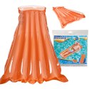 Materac dmuchany do pływania na basen plażę jeziuro pomarańczowy 183 cm x 76 cm
