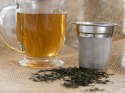 Zaparzacz SITKO sito do do herbaty ziół z przykrywką rączką do szklanki