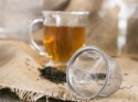 Zaparzacz sitko do herbaty ziół uniwersalny metalowy na prezeny