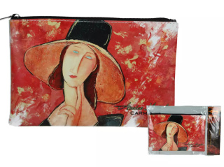 Kosmetyczka damska saszetka na kosmetyki podróżna na prezent A. Modigliani