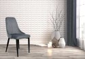 Krzesło aksamitne velvet grafitowy salon jadalnia