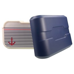 Lunchbox lodówka turystyczna 5L Głęboki wzór marynarski 32,6x20x18,8cm