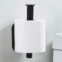 Uchwyt na papier toaletowy wc ręczniki do kuchni łazienki loft czarny deres