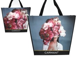 Torba na ramię na zakupy spacer WIOSNA LATO modna Floral dreamers CARMANI