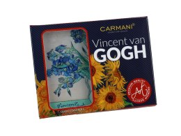 podkładka szklana - V. van Gogh, irysy wazon (carmani)