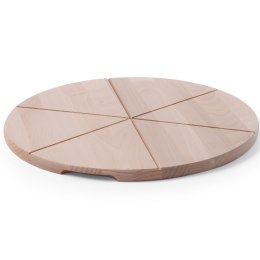 Drewniana deska do krojenia pizzy okrągła 30cm