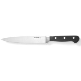 Profesjonalny nóż rzeźniczy do mięsa kuty ze stali Kitchen Line 200 mm