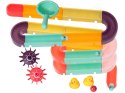 Zestaw zabawka dla dziecka do kąpieli wanny zjeżdzalnia tor wodny+akcesoria