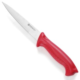 Nóż do filetowania HACCP do surowego mięsa 30cm czerwony