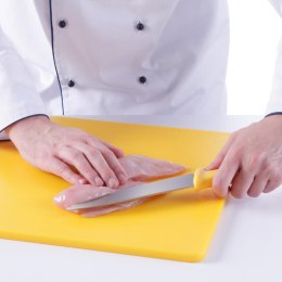 Nóż kucharski do drobiu HACCP 385mm żółty