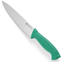 Nóż kucharski do warzyw i owoców HACCP 320 zielony