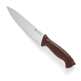 Nóż kuchenny do wędlin i gotowanych mięs HACCP 320mm brązowy