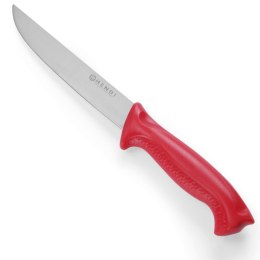 Nóż rzeźniczy HACCP do surowego mięsa 290mm czerwony