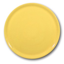 6x wytrzymały talerz do pizzy z porcelany żółty 33