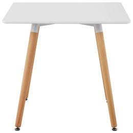 Stolik stół skandynawski do salonu biura nowoczesny kwadratowy 80x80x75 cm