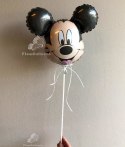 Balon Foliowy Myszka Miki Miki na patyk 30 cm