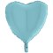 Balon Foliowy Pastelowy Niebieski Serce 46 cm Grabo
