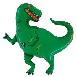 Balon Foliowy zielony Dinozaur 100 cm Grabo