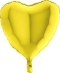 Balon Foliowy Żółte Serce 46 cm Grabo