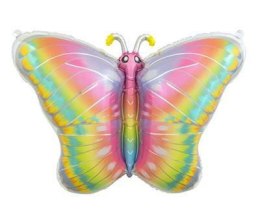Balon foliowy Pastelowy Motyl 64x53 cm