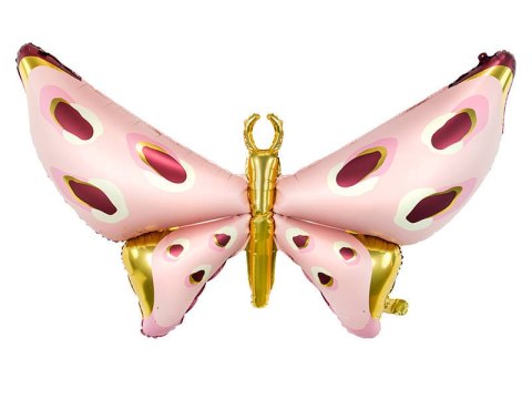 Balon foliowy Motyl różowy 120x 87cm