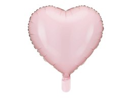 Balon foliowy Serce jasny róż 45cm