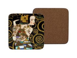 ZESTAW 6 podkładek korkowych pod kubki na stół prezent G.Klimt Oczekiwanie
