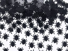 Konfetti Halloween foliowe 15 g pająki pajęczyny