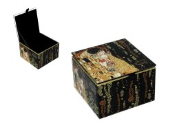 Szkatułka skrzyneczka pudełko na biżuterię G. Klimt Pocałunek CARMANI