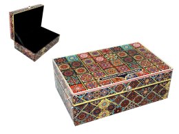 Szkatułka skrzyneczka pudełko na biżuterię kosmetyki pamiątki Mozaika