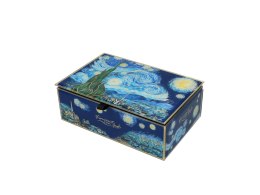 Szkatułka skrzyneczka pudełko na biżuterię drobiazgi Gogh Gwiaździsta Noc