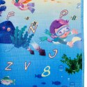 Mata dywan edukacyjna dla dziecka piankowa dwustronna morski świat 190x170