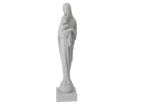 Figura figurka posąg Maryja Dziewica alabaster grecki do salonu na ołtarz