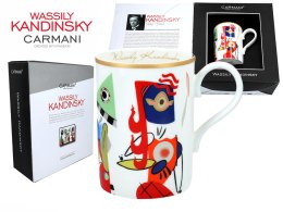 Kubek do kawy herbaty 380 ml Wassily Kandinsky Muses na prezent CARMANI