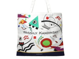 Torba damska torebka na ramię płócienna ciekawe wzory W. Kandinsky CARMANI