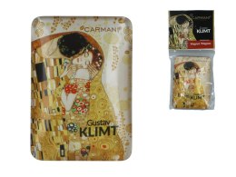 Magnes na lodówkę ozdobny magnesik na prezent G. Klimt Pocałunek CARMANI