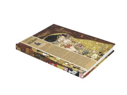 Notatnik notes zeszyt stylowy damski piękny 40 kartek G. Klimt Pocałunek