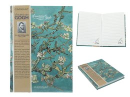 Notatnik notes zeszyt dla kobiety stylowy V. van Gogh Kwitnący Migdałowiec