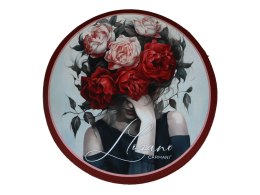 Podkładka na stół okrągła - L. Lozano, Kwiaty na głowie (CARMANI)