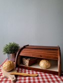 chlebak drewniany duży orzech