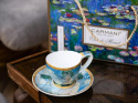 Filiżanka do kawy espresso 100 ml + spodek Monet Kobieta z Parasolem