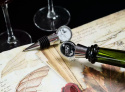 Korek zatyczka do butelki do wina L. da Vinci Człowiek Witruwiański Carmani