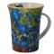 Kubek w kwiaty na kawę do herbaty 350 ml na prezent Van Gogh irysy CARMANI