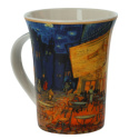 Kubek do kawy herbaty kolorowy V. Van Gogh Taras kawiarni w nocy CARMANI