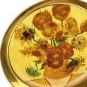 Lusterko kompaktowe damskie do torebki na prezent Gogh Słoneczniki + BOX