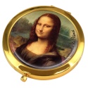 Lusterko kompaktowe kieszonkowe damskie do torebki małe przenośne Mona Lisa