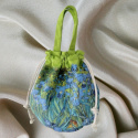 Torebka torba piękna wiosenna worek V. van Gogh Irysy na prezent 49 x 29 cm